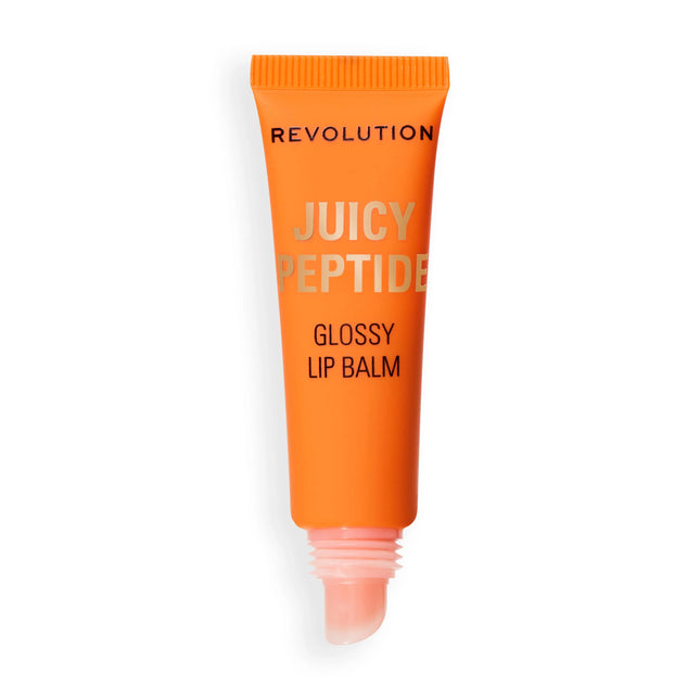 Makeup Revolution Juicy Peptide Lip Balm Peach Bellini Orange