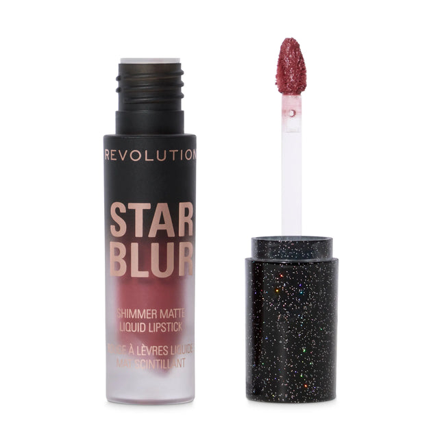 Makeup Revolution Star Blur Shimmer Matte Liquid Lip Moonlit Rose