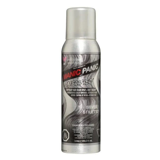 Manic Panic Amplified Spray Silver Stiletto
