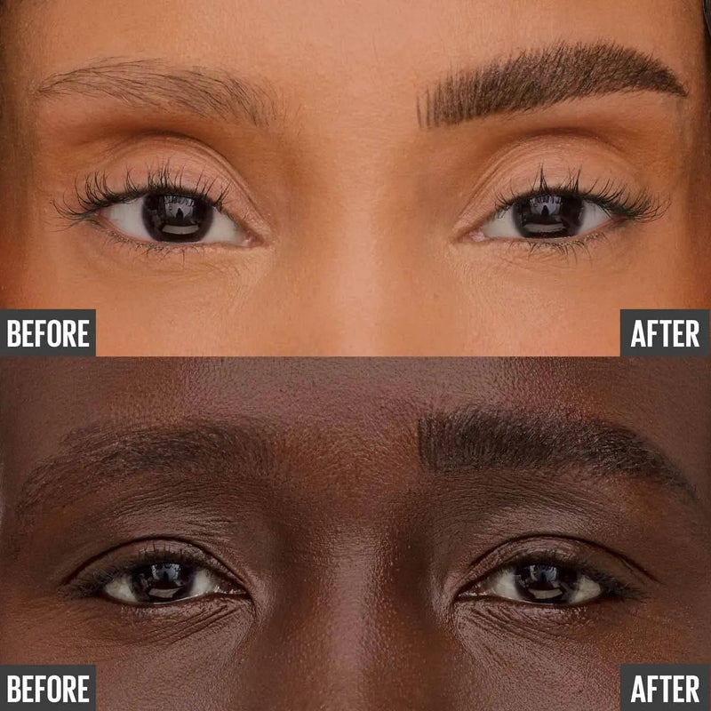 Maybelline Brow Insert 4.5 Ash Brown, 2-in-1 wenkbrauw tool met pen en gel, foto 6 van 9