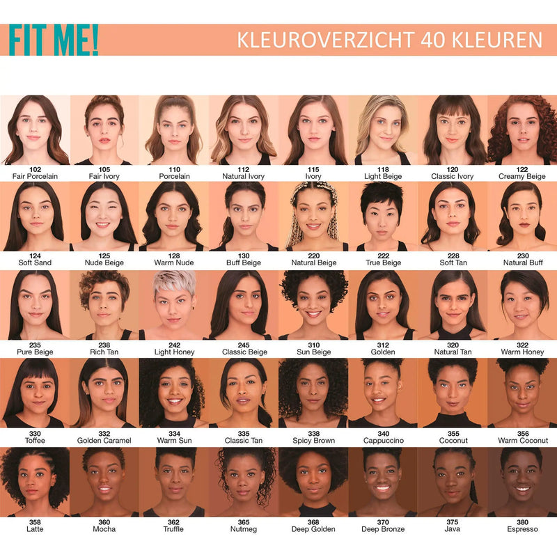 Maybelline Fit Me Matte and Poreless Foundation