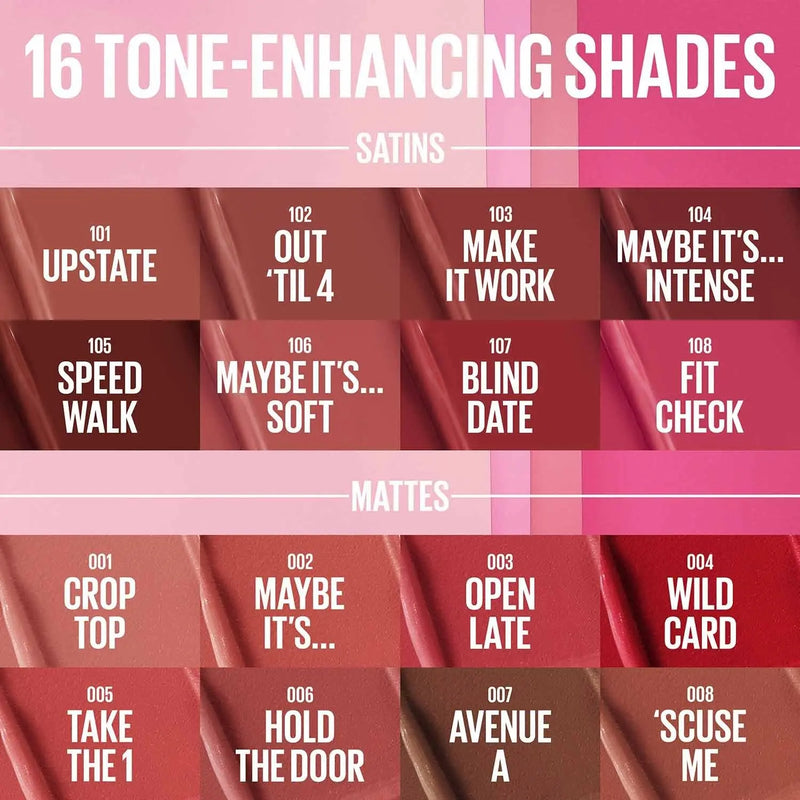 Maybelline Maybe It's Serum Lipstick 106 Maybe It's Soft