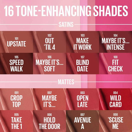 Maybelline Maybe It's Serum Lipstick 107 Blind Date