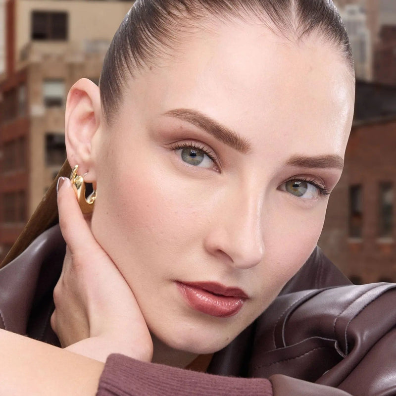 Maybelline Quick Shaper Eyebrow Pencil Deep Brown, wenkbrauwpotlood met spoolie, foto 3 van 4