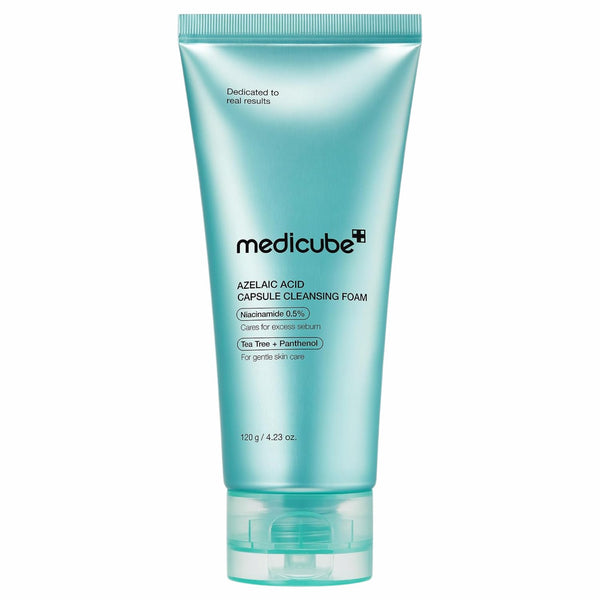 Medicube Azelaic Acid Capsule Cleansing Foam, een reinigingsschuim voor de vette en onrustige huid