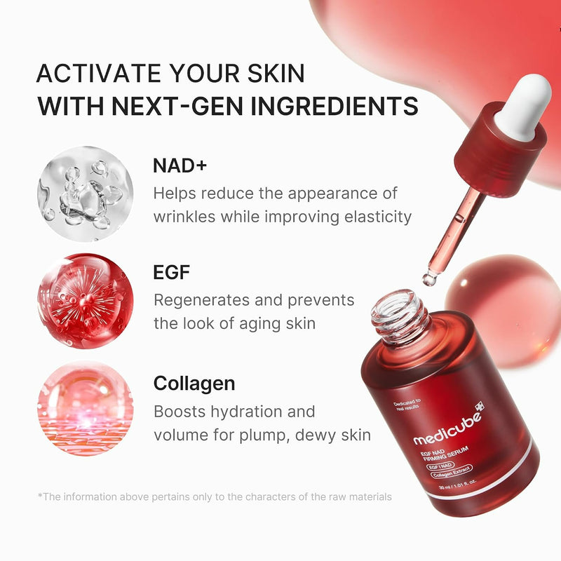 Medicube EGF NAD Firming Serum, anti-aging serum voor stevigere en gladdere huid