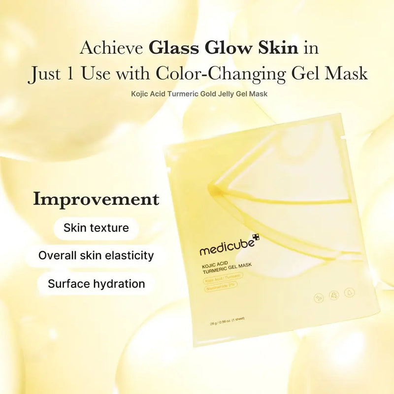 Medicube Kojic Acid Turmeric Brightening Gel Mask