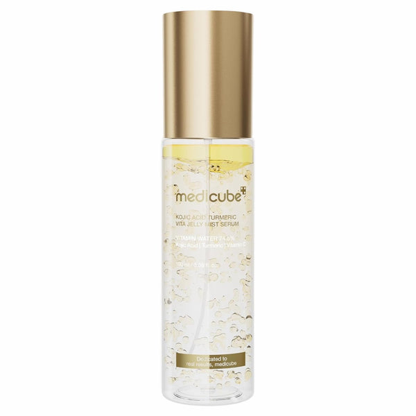 Medicube Kojic Acid Turmeric Vita Jelly Mist Serum, gezichtsmist met kurkuma en vitamine C