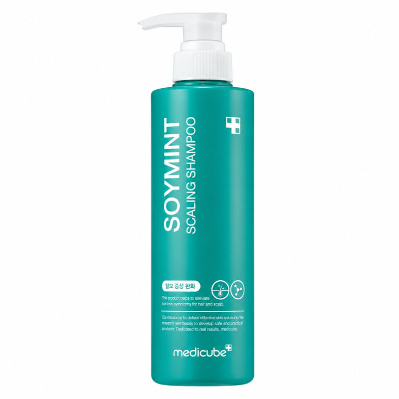 Medicube Soymint Scaling Shampoo, shampoo voor roos en vette hoofdhuid