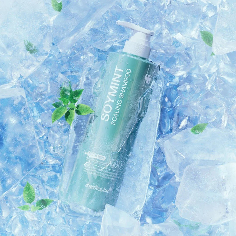Medicube Soymint Scaling Shampoo, shampoo voor roos en vette hoofdhuid