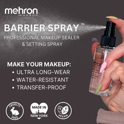 Mehron Makeup Barrier Spray 30 ml.