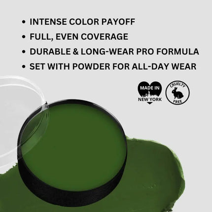 Mehron Makeup Color Cups Green