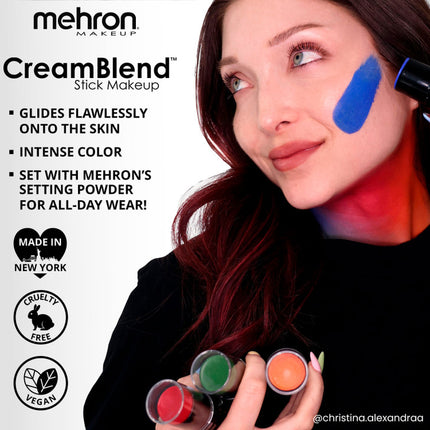 Mehron Makeup CreamBlend Stick Black