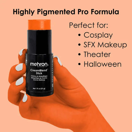 Mehron Makeup CreamBlend Stick Orange