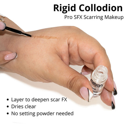 Mehron Makeup Rigid Collodion Scarring Liquid