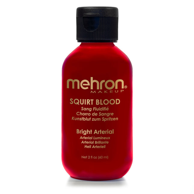 Mehron Makeup Squirt Blood Bright Arterial