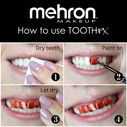 Mehron Makeup Tooth FX Blood Red