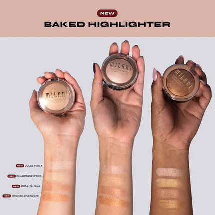 Milani Baked Highlighter 04 Bronze Splendore
