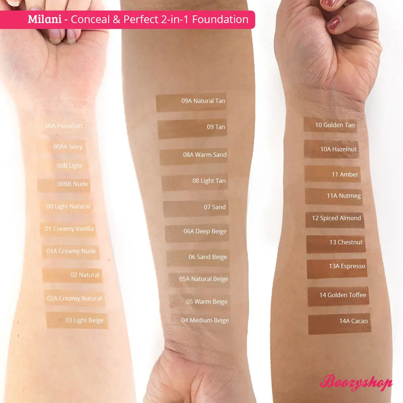 2-in-1 Foundation and Concealer 14 Golden Toffee