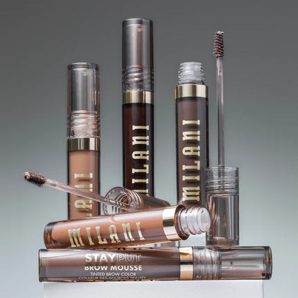 Milani Stay Put Tinted Brow Mousse 100 Taupe