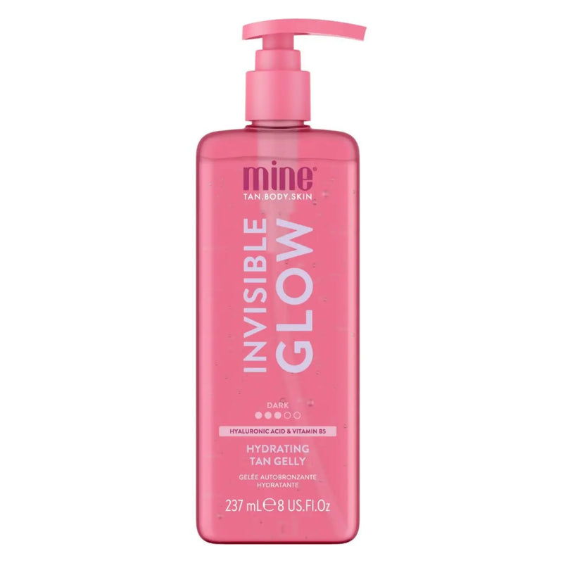 MineTan Invisible Glow Dark Hydrating Tan Gelly