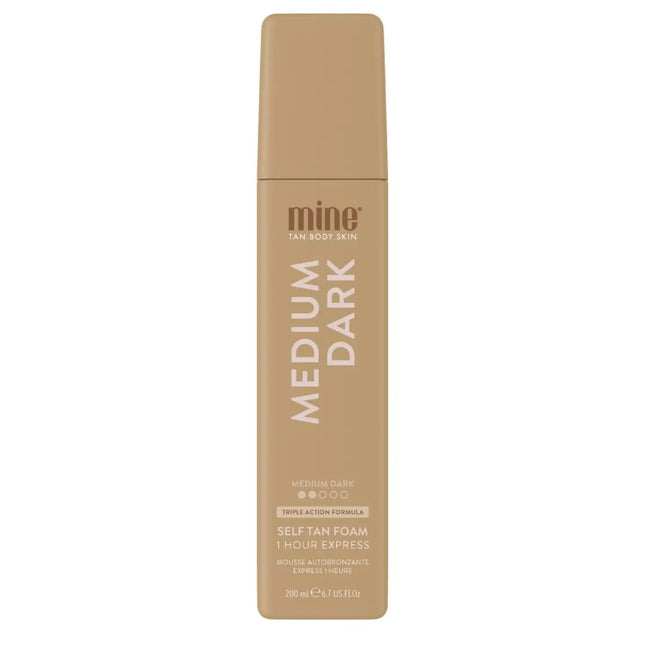 MineTan Medium Dark Self Tan Foam