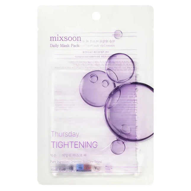 Mixsoon Daily Mask Pack Thursday Tightening