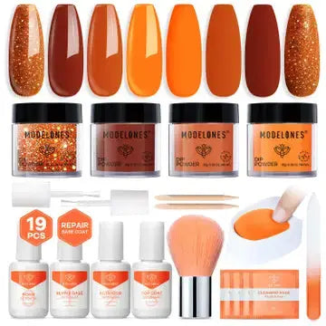 Modelones All-In-One Dip Powder Kit Coral Sunset