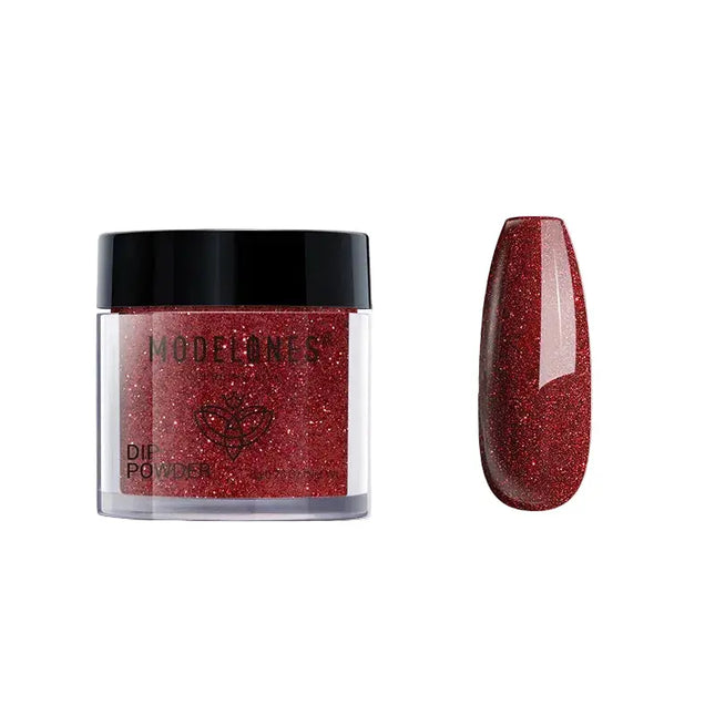 Modelones Dipping Powder Kiss Under Mistletoe