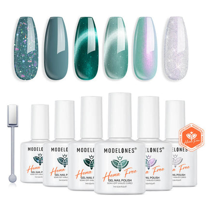 Modelones Gel Nail Polish Set Forest Faerie