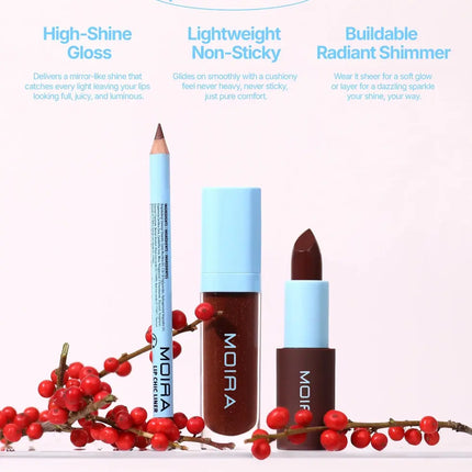 Moira Lip Chic Shimmer Gloss 005 Sassy