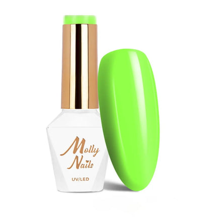 Molly Nails UV/LED Gel Polish Vivid Vibes Nr 282 Toxic Lime
