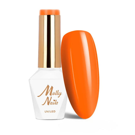 Molly Nails UV/LED Gel Polish Vivid Vibes Nr 283 Hot Mango