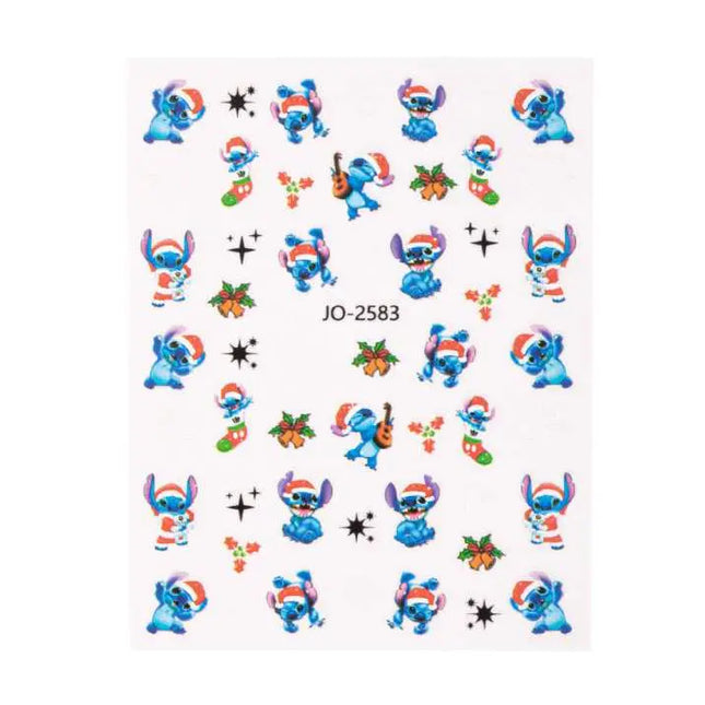 MollyLac Nail Stickers Stitch