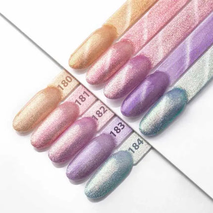 MollyLac UV/LED Gel Polish Cat Eye Pastel Nr. 182