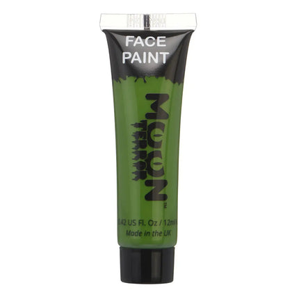 Moon Creations Moon Terror Halloween Face Paint Zombie Green