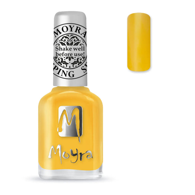 Moyra Stamping Nail Polish No. 12 Yellow