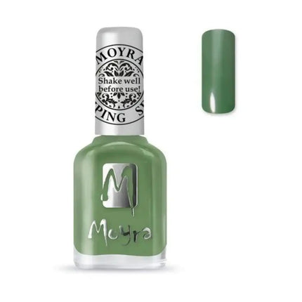 Moyra Stamping Nail Polish No. 14 Dark Green