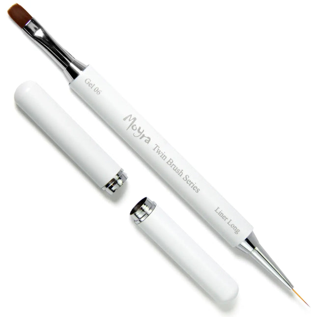 Moyra Twin Brush Series Gel 06 Liner Long