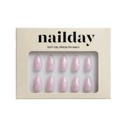 Nailday Soft Gel Press-On Nails Candy Clouds