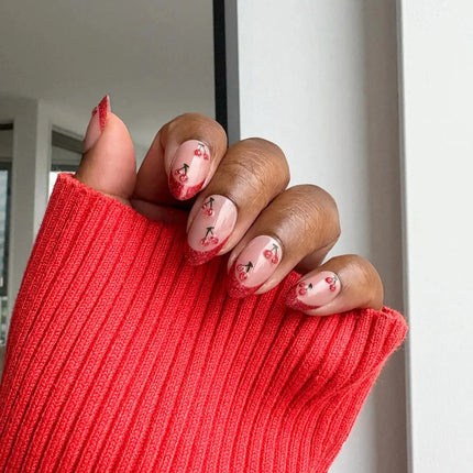 Nailday Soft Gel Press-On Nails Cherry On Top
