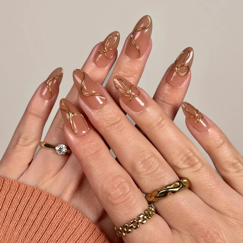 Nailday Soft Gel Press-On Nails Oh My Bow
