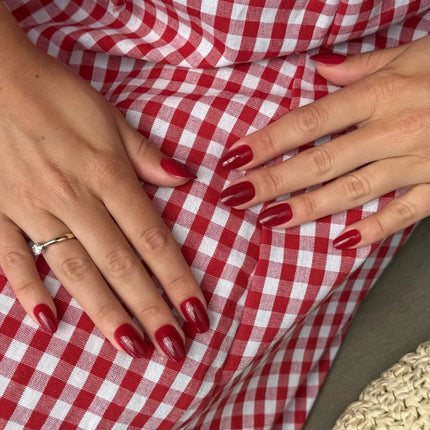 Nailday Soft Gel Press-On Nails Raspberry