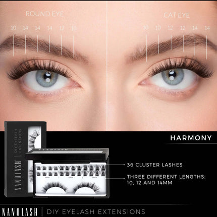 Nanolash DIY Eyelash Extensions Harmony