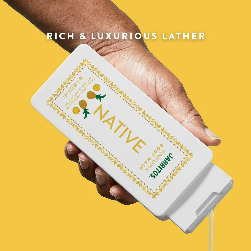 Native Body Wash Jarritos Pineapple