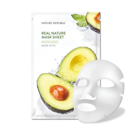 Nature Republic Nature Republic Real Nature Sheet Mask Avocado