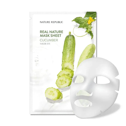 Nature Republic Real Nature Sheet Mask Cucumber