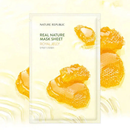 Nature Republic Real Nature Sheet Mask Royal Jelly