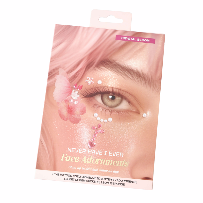 Never Have I Ever Face Adornments Crystal Bloom
