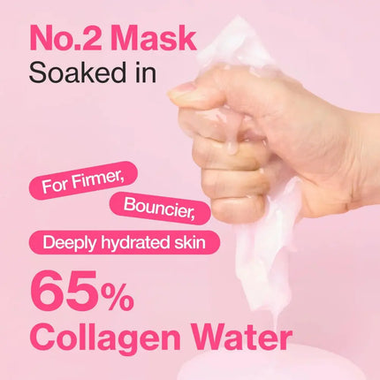 Numbuzin No.2 Rose PDRN Overnight Collagen Mask